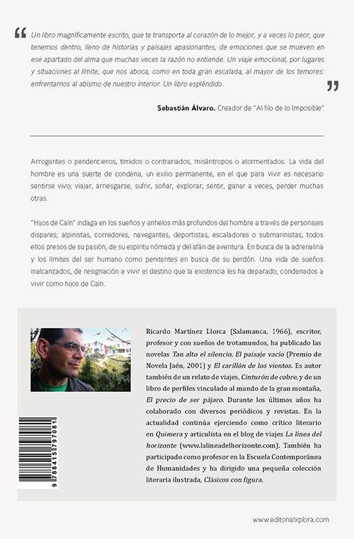 contraportada hijos de cain de ricardo martinez llorca