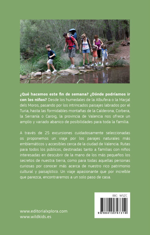 contraportada excursiones para toda la familia a un paso de valencia xplora